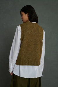 Soeur Namaste Vest Khaki