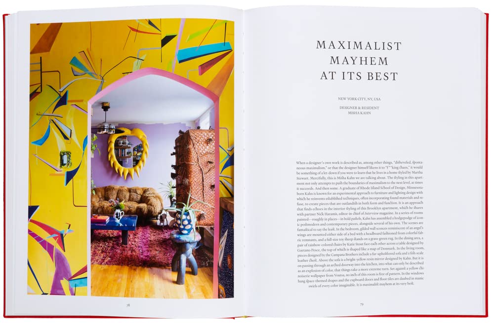 Book- Living to the Max: Opulent Homes and Maximalist Interiors