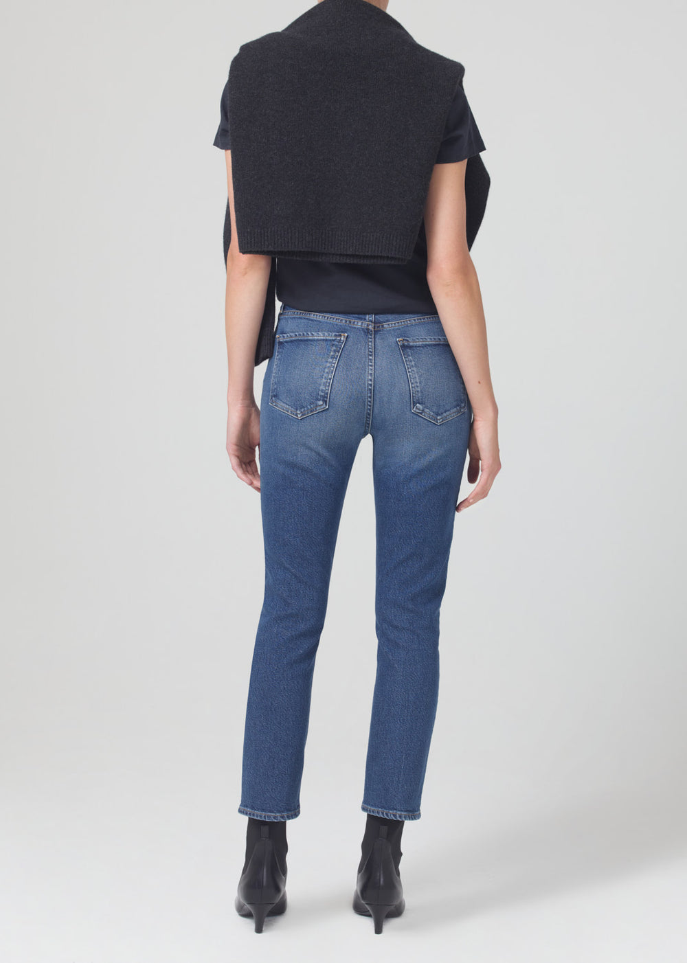 Citizens of Humanity Charlotte High Rise Straight Jeans Delphine