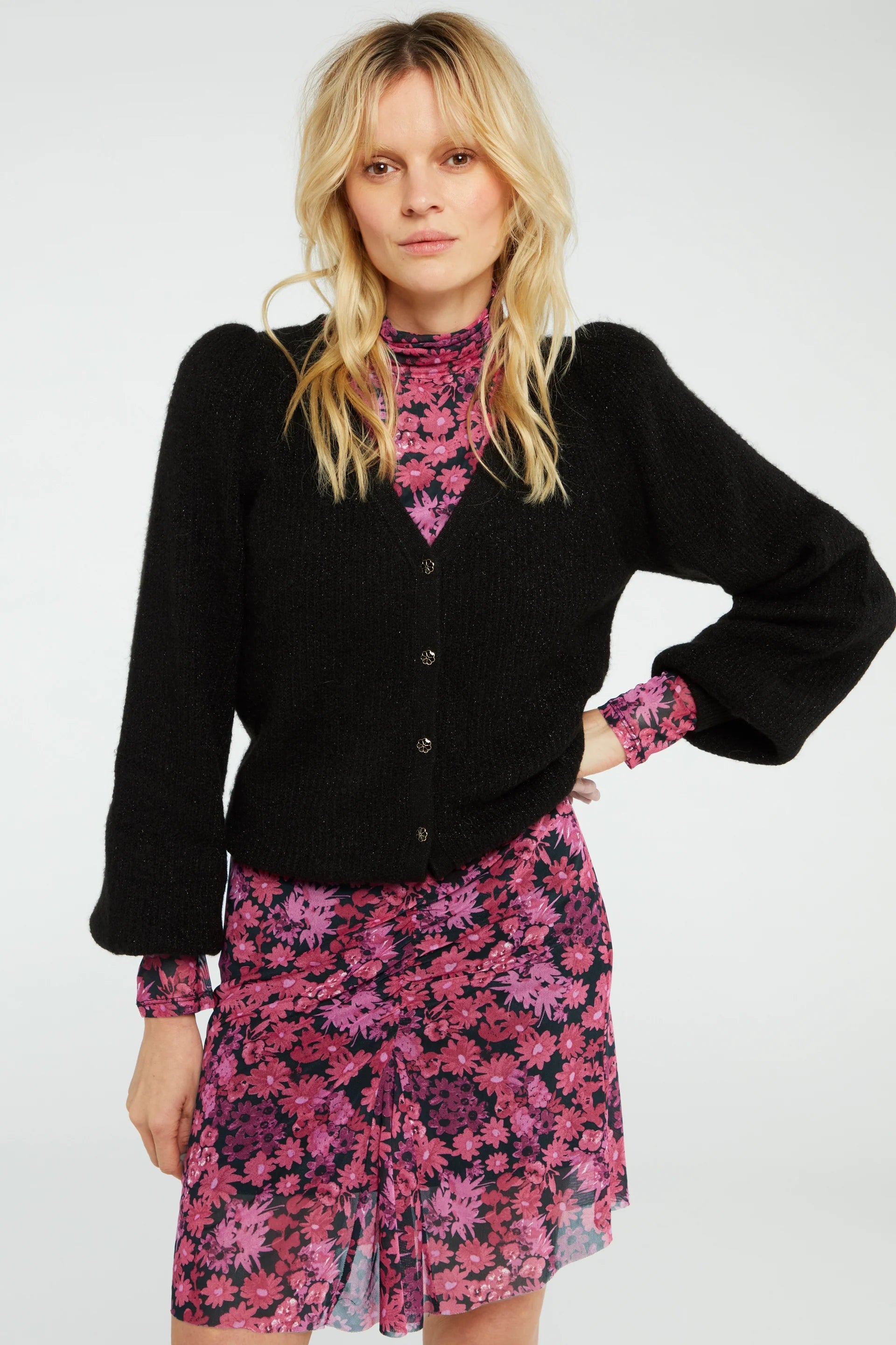 Fabienne Chapot Sally Cardigan Black