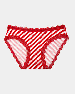 Stripe & Stare Original Knicker Single Candycane Stripe