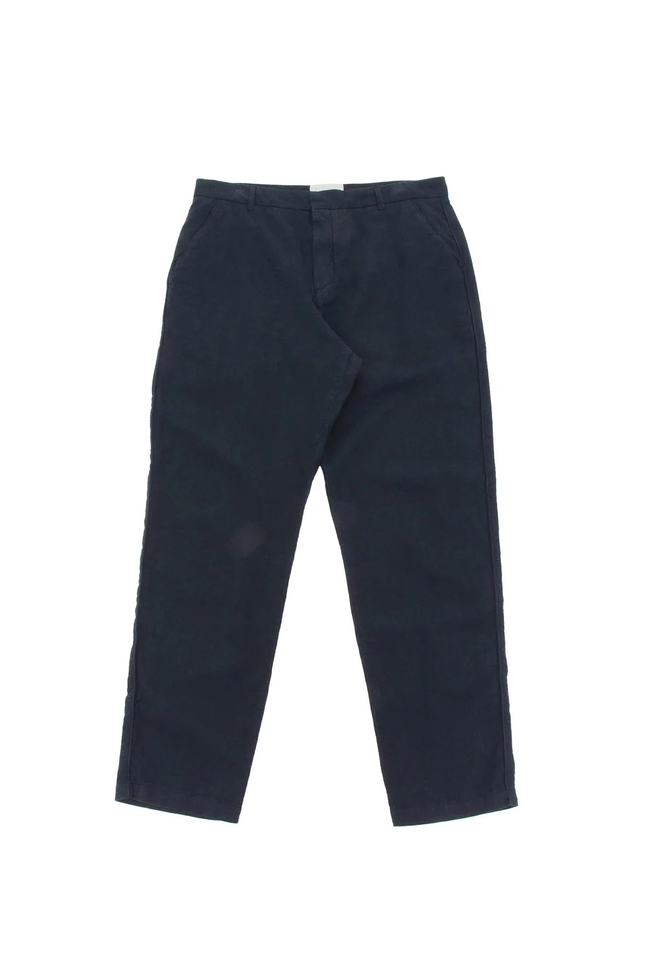 Folk Cotton Linen Trouser Fixed - Soft Navy