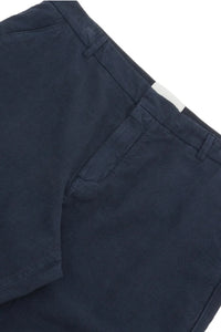 Folk Cotton Linen Trouser Fixed - Soft Navy