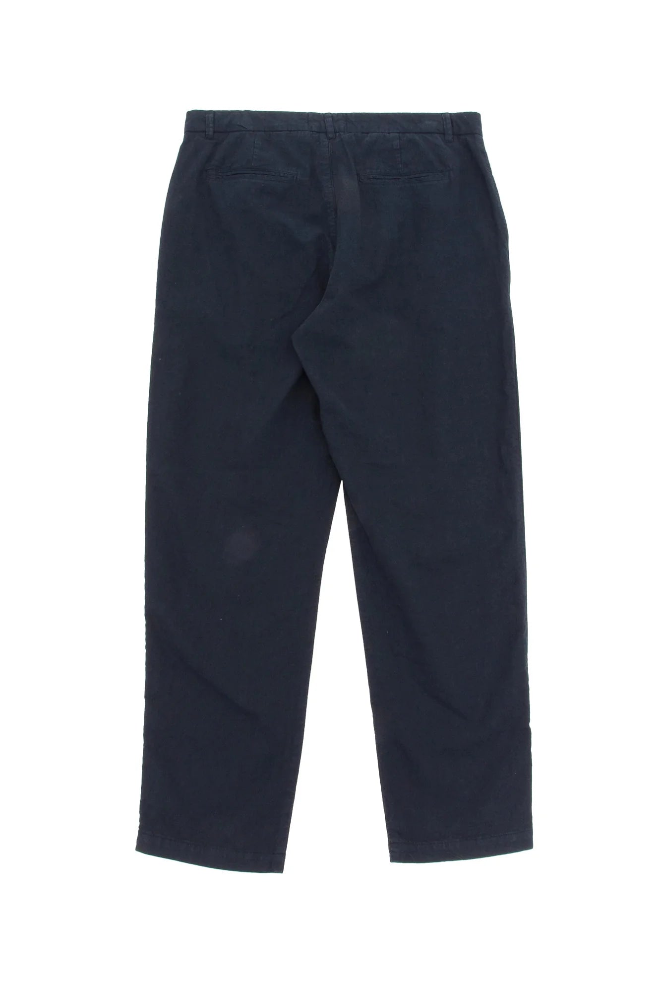 Folk Cotton Linen Trouser Fixed - Soft Navy