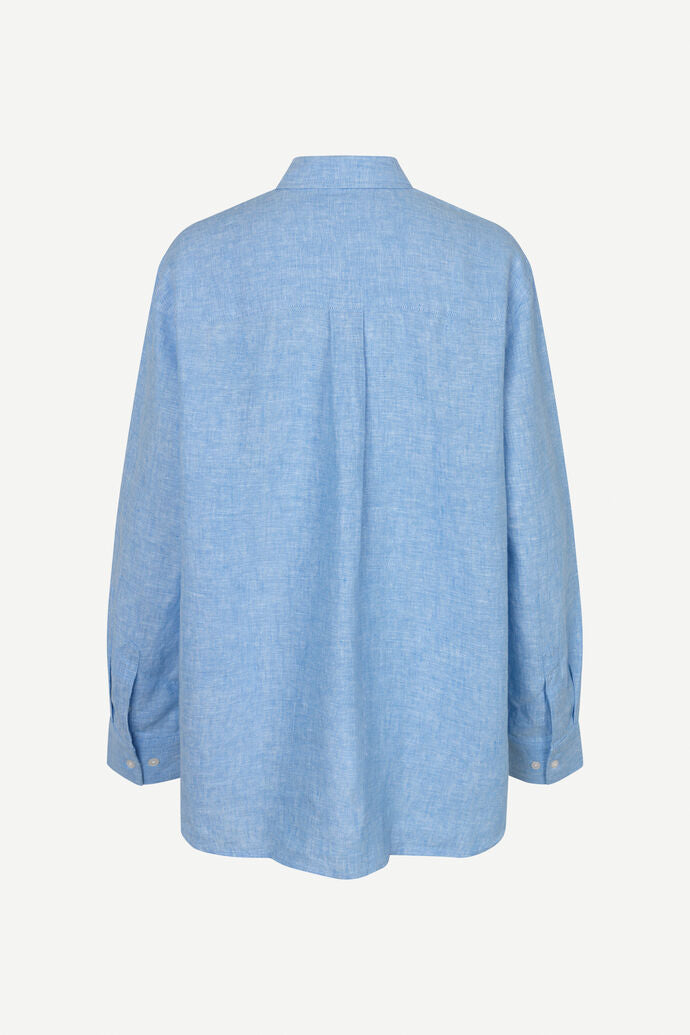 Samsoe Samsoe Salova Shirt Mid Blue