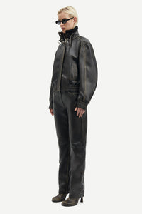 Samsoe Samsoe Sameadow bomber washed black olive