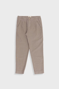 Folk Drawcord Assembly Pant Sage Cotton Linen