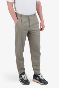 Folk Drawcord Assembly Pant Sage Cotton Linen