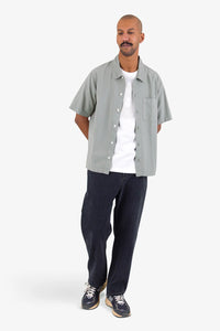 Folk Gabe Shirt Light Sage