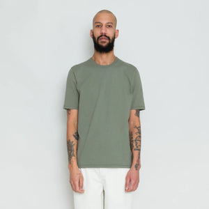 Folk Contrast Sleeve Tee