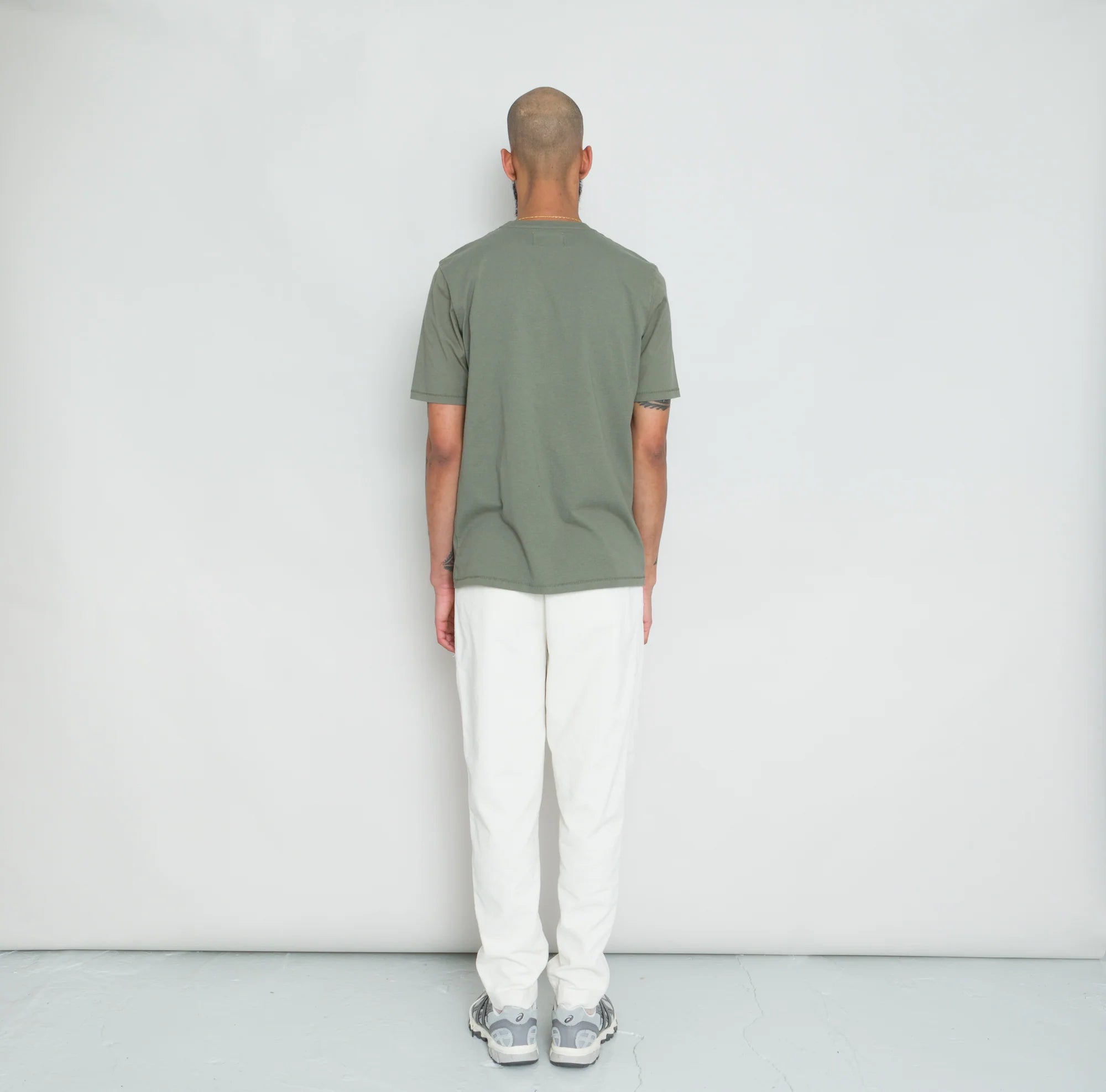 Folk Contrast Sleeve Tee