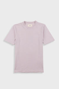 Folk Contrast Sleeve T Shirt Sakura Pink