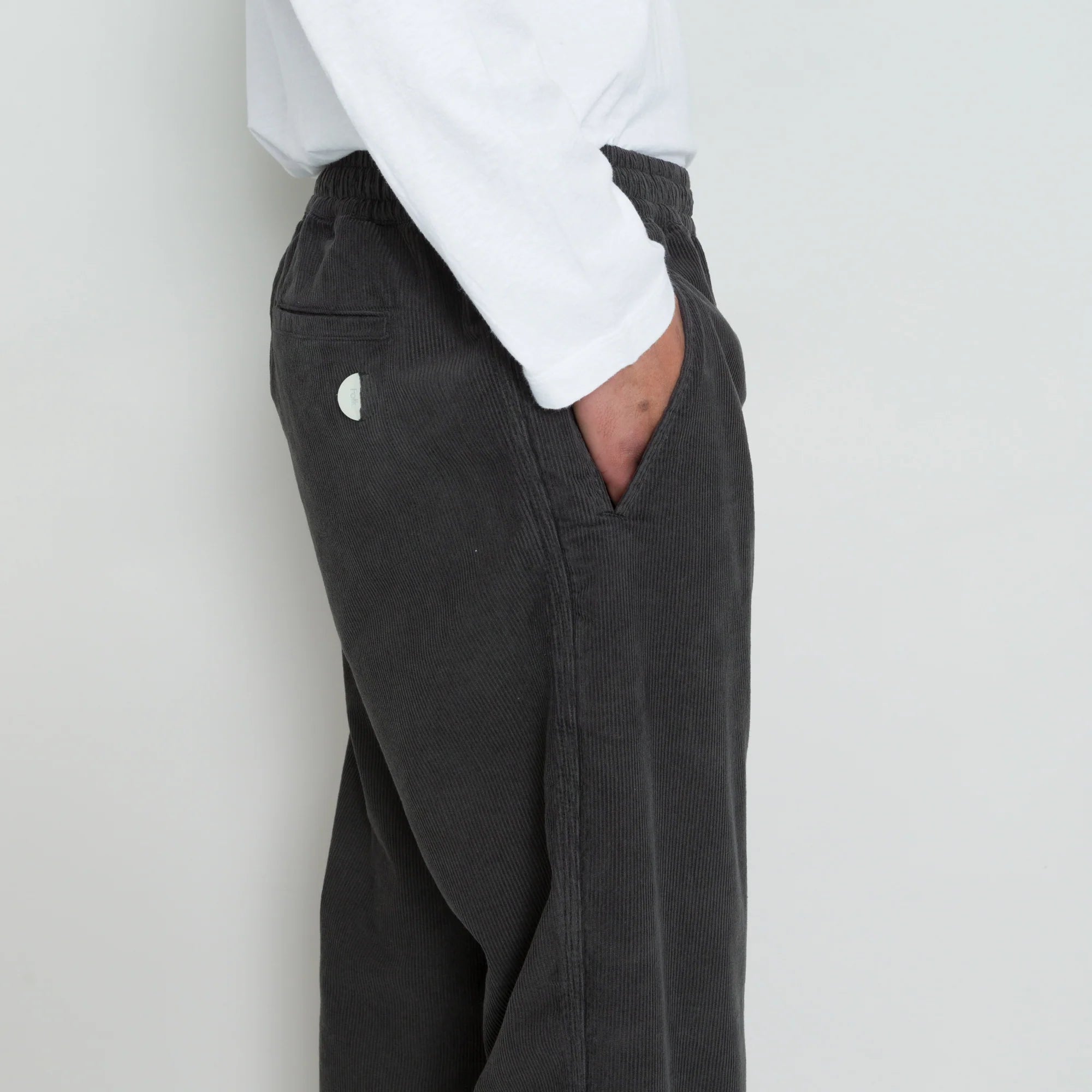 Folk Drawcord Assembly Pant Slate Cord