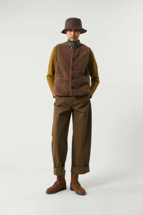 Soeur Fusil Waistcoat Brown