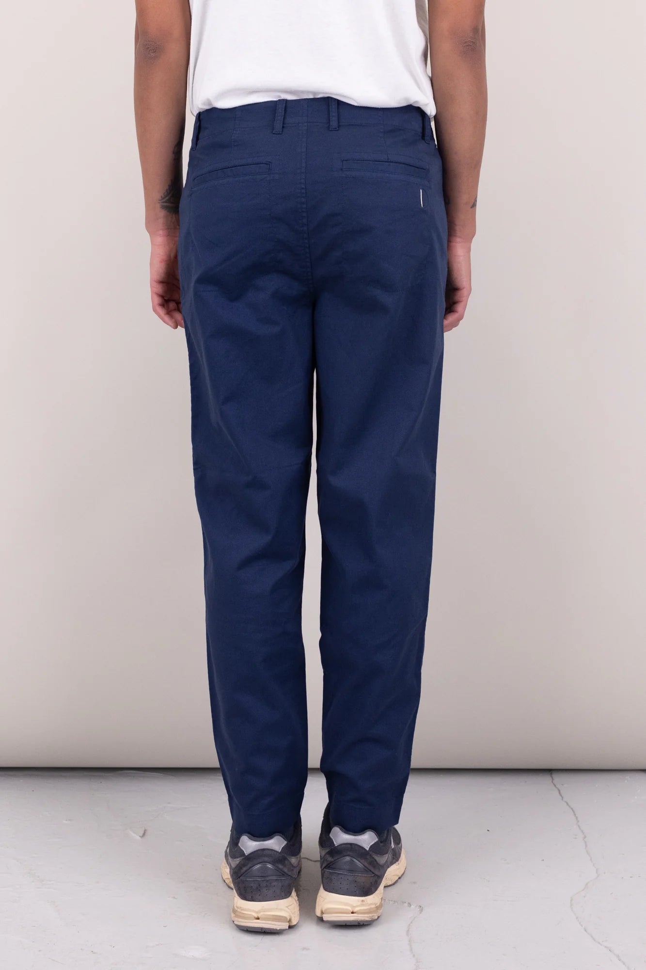 Folk Assembly Pant Navy Twill