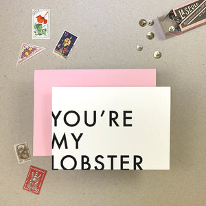 Imogen Owen You're My Lobster Card