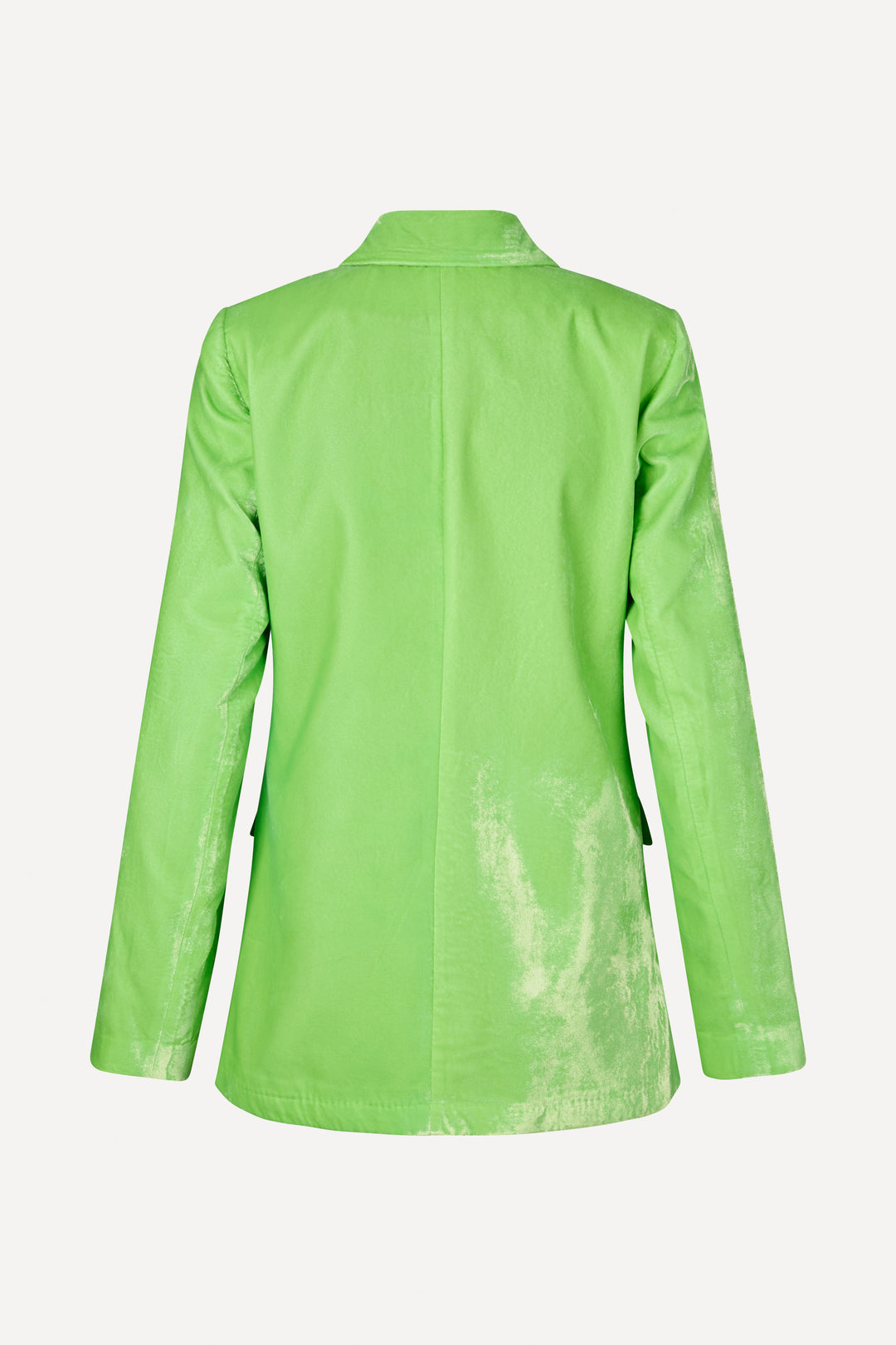 Stine Goya Archi Velvet Jacket - Neon Green