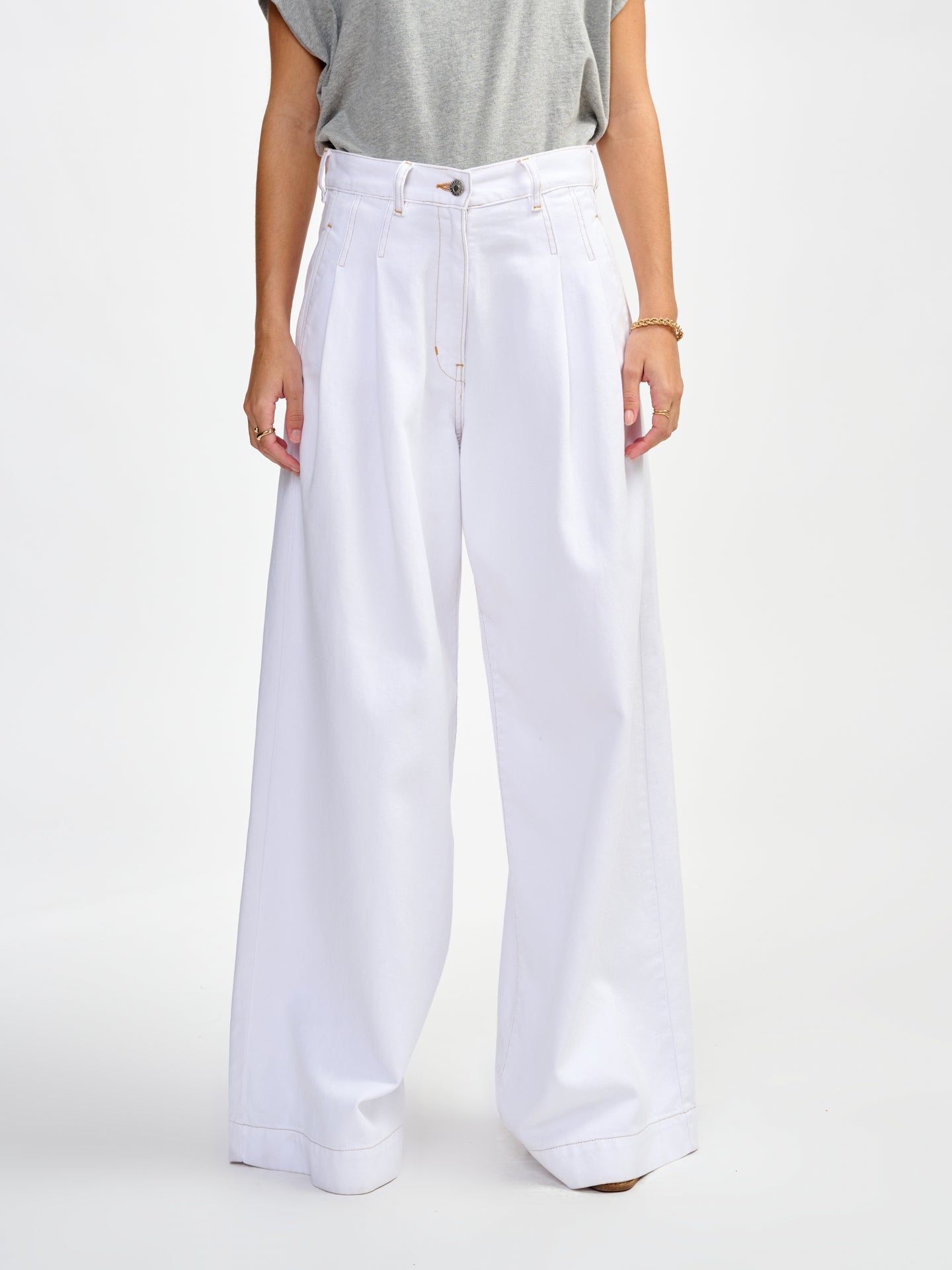 Bellerose Pops Jeans White – Curate