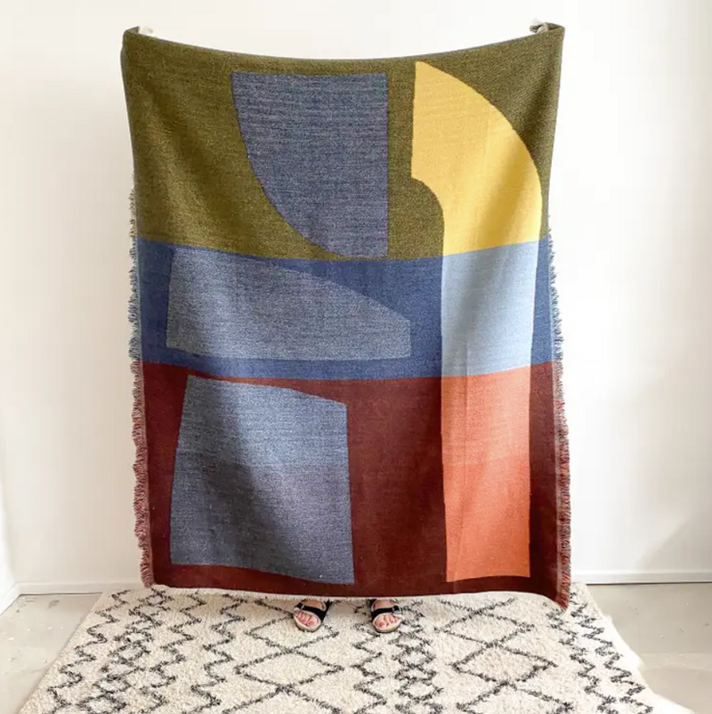 Sophie Home Merino Wool Blanket Multi