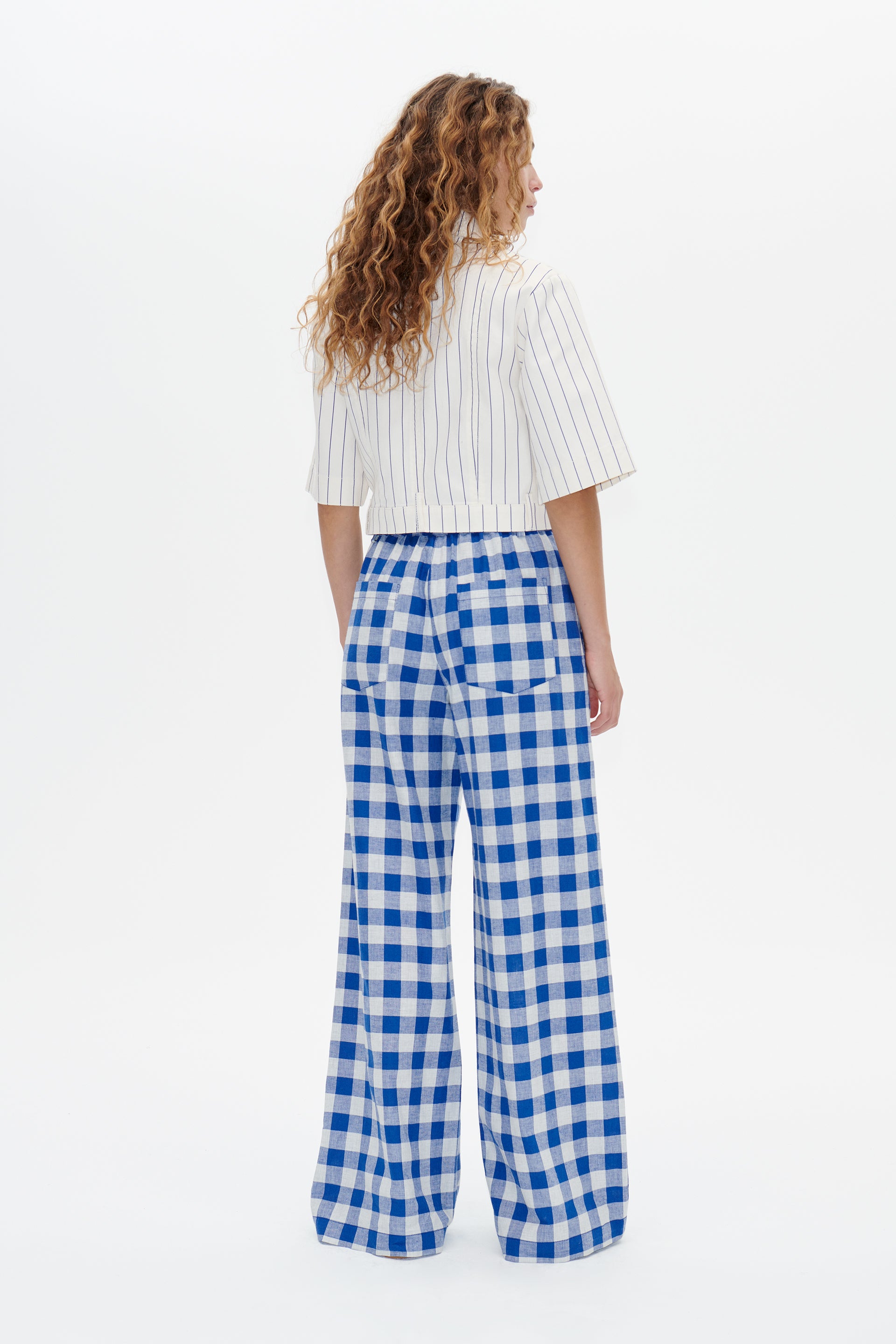 Baum Und Pferdgarten Namira Trousers Blue Sailor Check