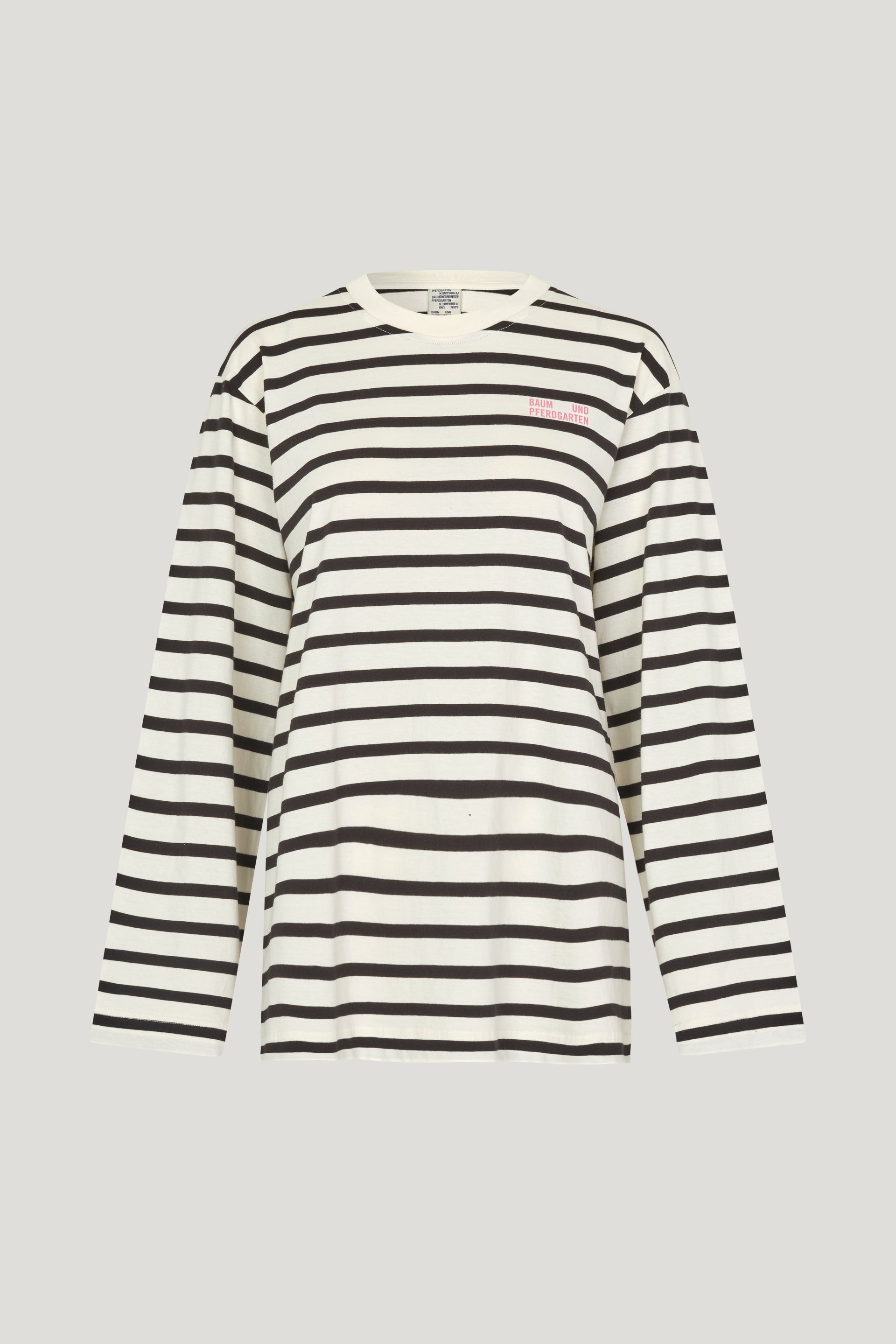 Baum Und Pferdgarten Jeevana Top Black Whisper Stripe