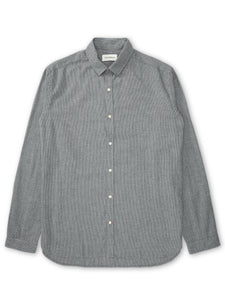 Oliver Spencer Clerkenwell Tab Shirt Oxman Grey