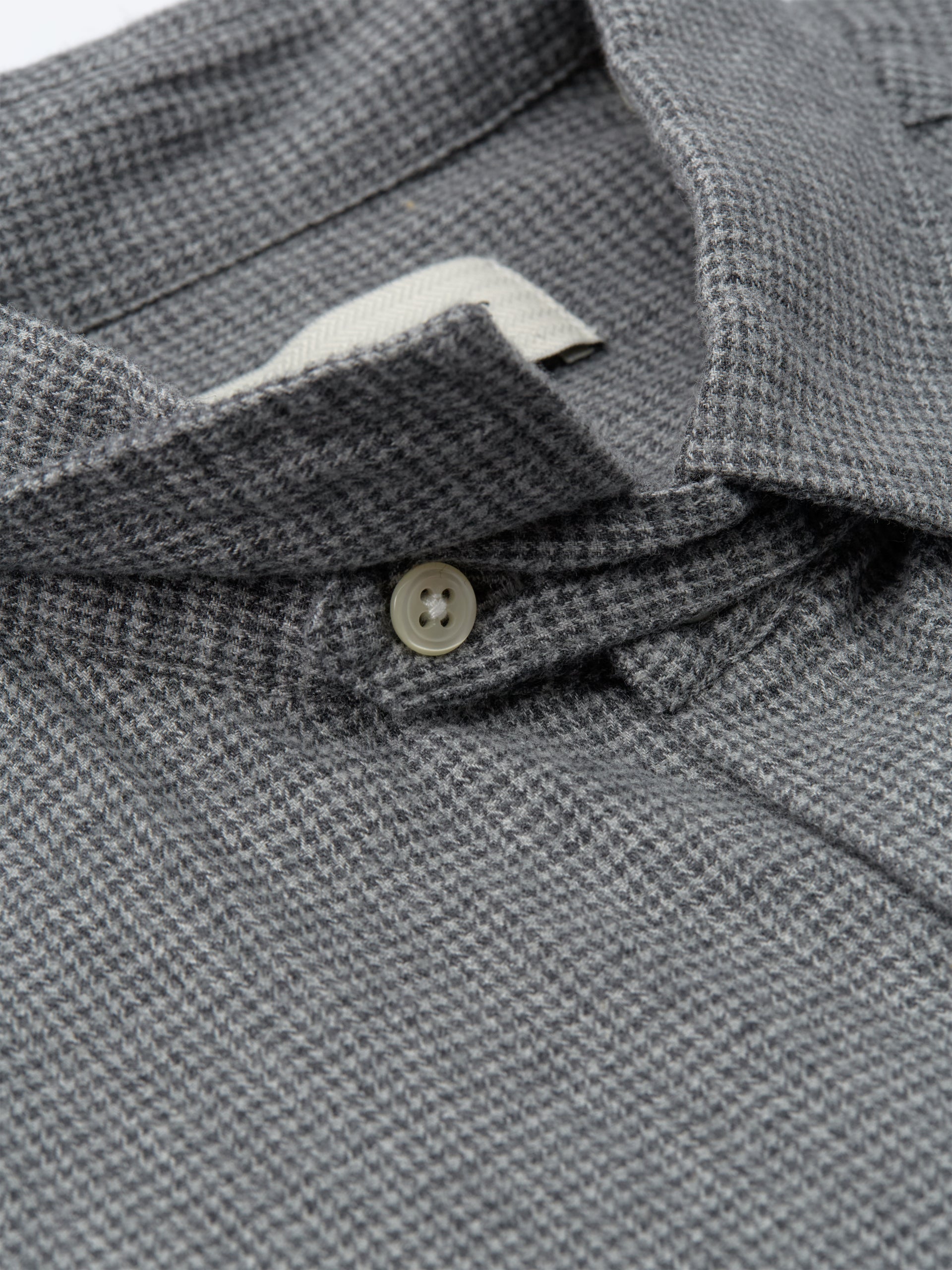 Oliver Spencer Clerkenwell Tab Shirt Oxman Grey