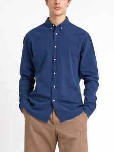 Oliver Spencer Brook Shirt Kildale Indigo Rinse