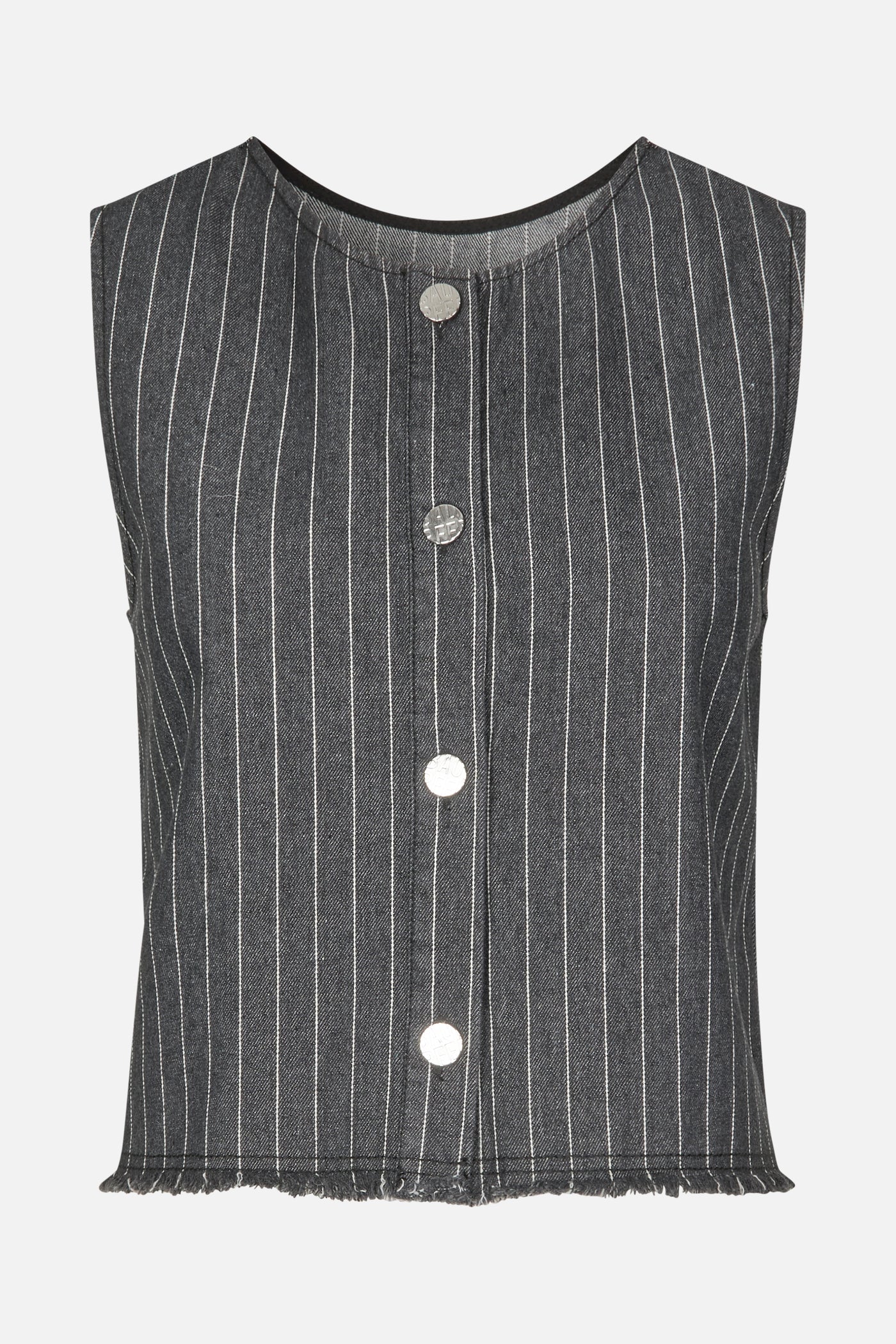 Baum Und Pferdgarten Madine Denin Top Black Pinstripe