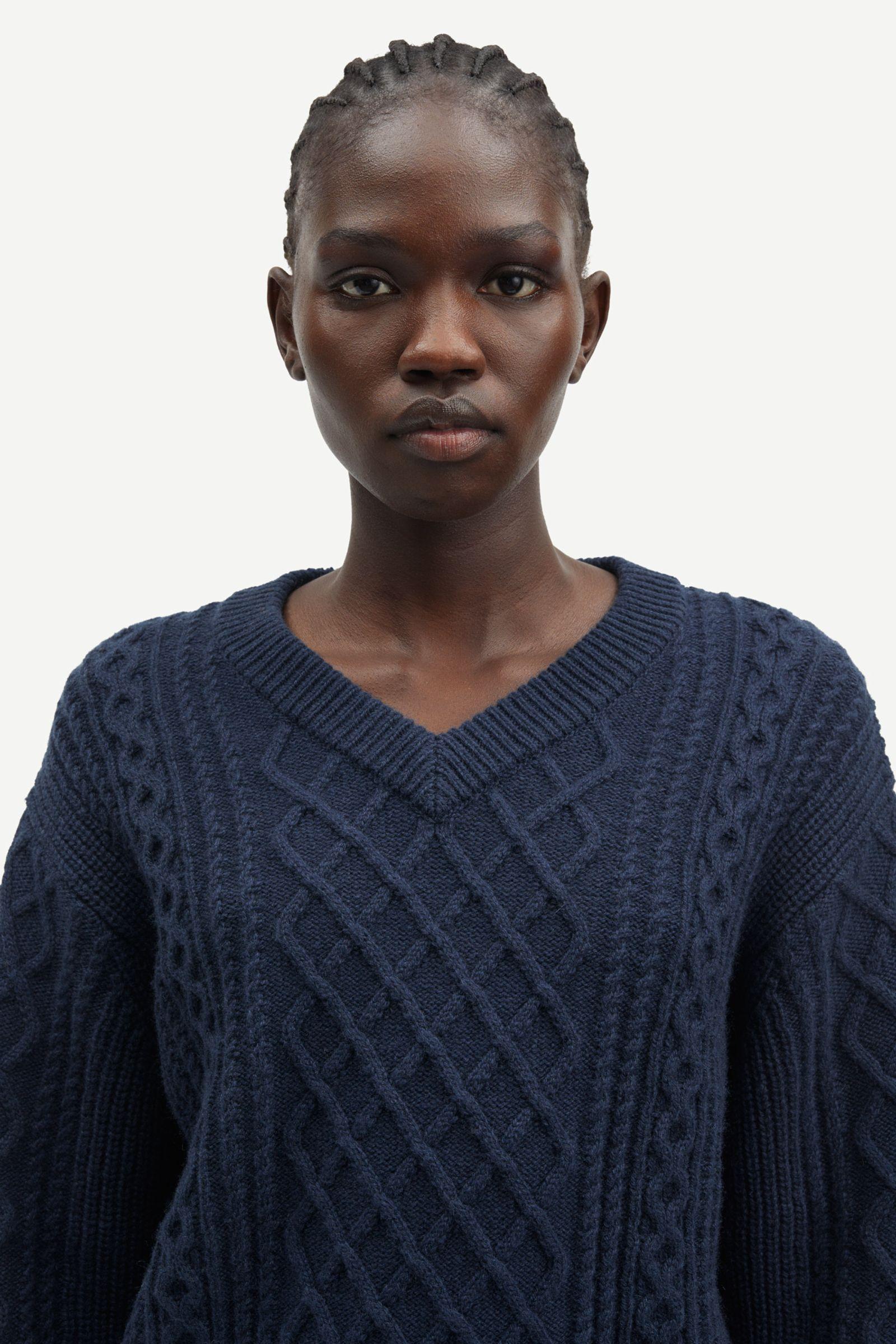 Samsoe Samsoe Sadene V- Neck Sweater