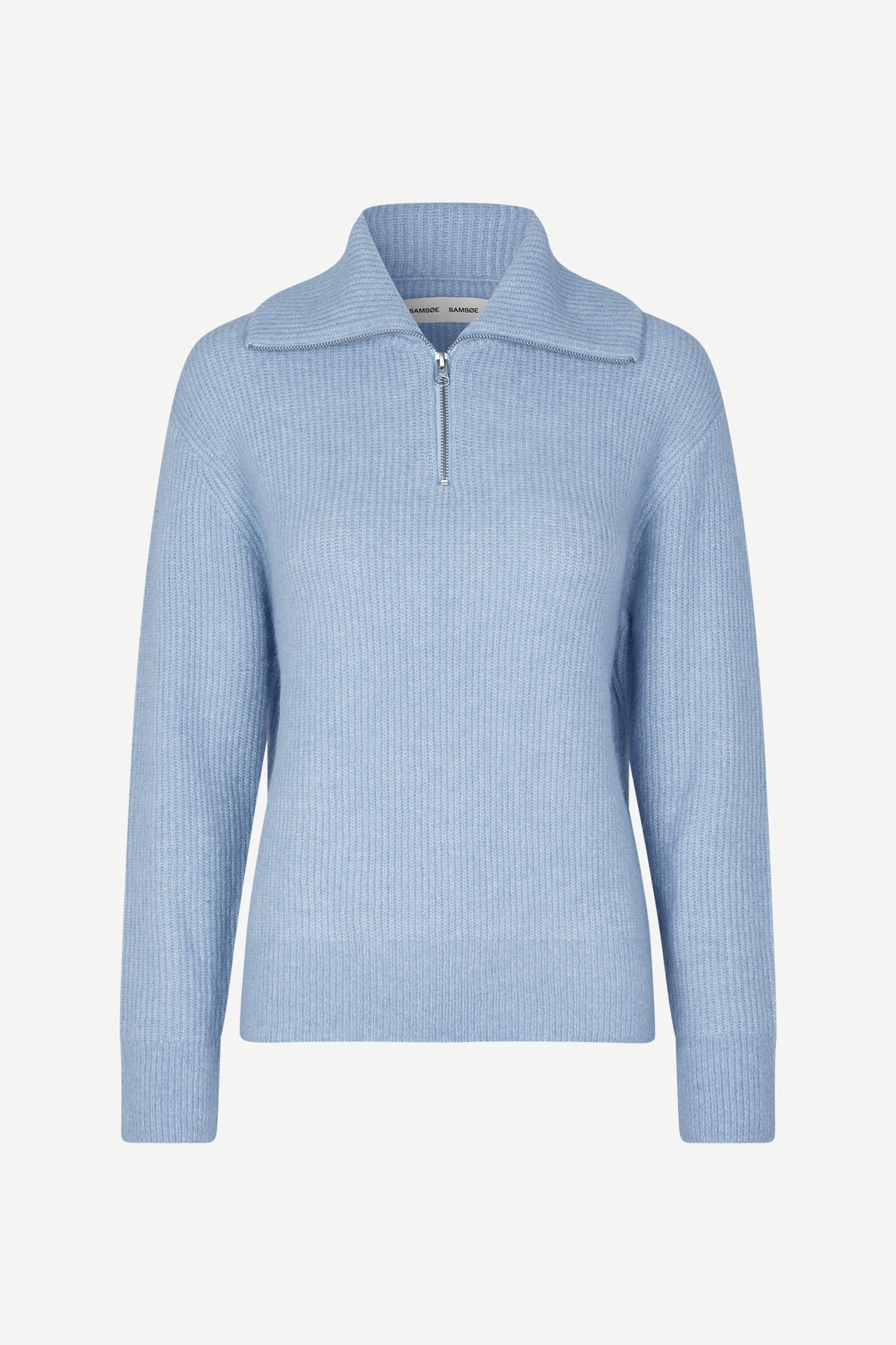 Samsoe Samsoe Saanour Sweater Subdued Blue