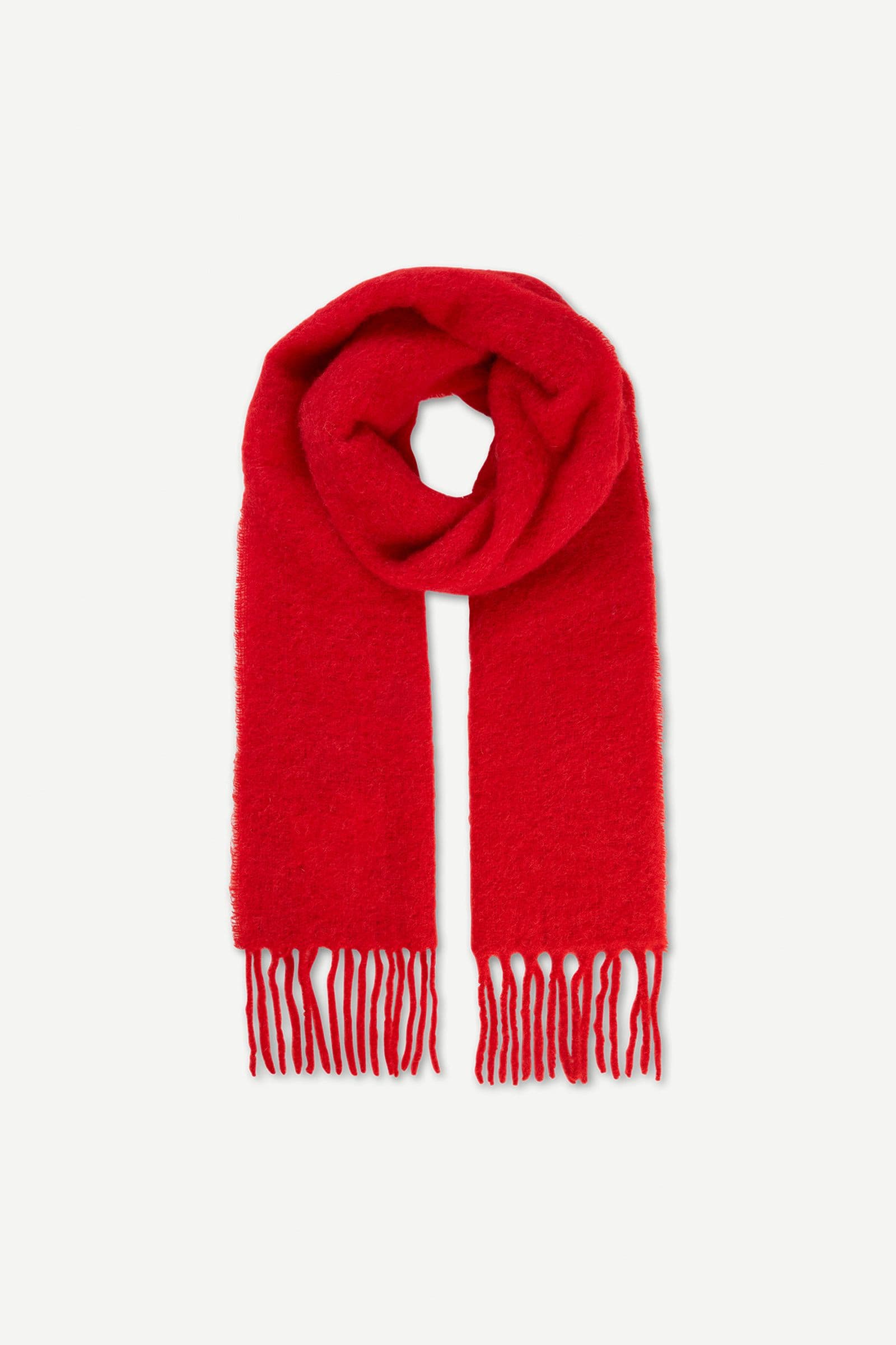 Samsoe Samsoe Sahilima Scarf Scarlet Sage