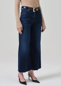 Citizens of Humanity Lyra Wide Leg Crop Lotus