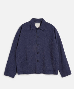 YMC Pj Overshirt Blue