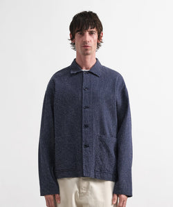 YMC Pj Overshirt Blue