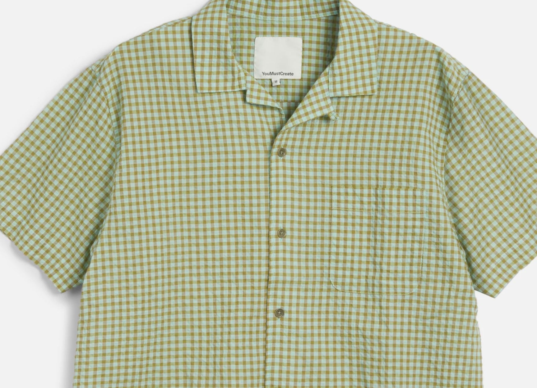 YMC Malik Shirt Green