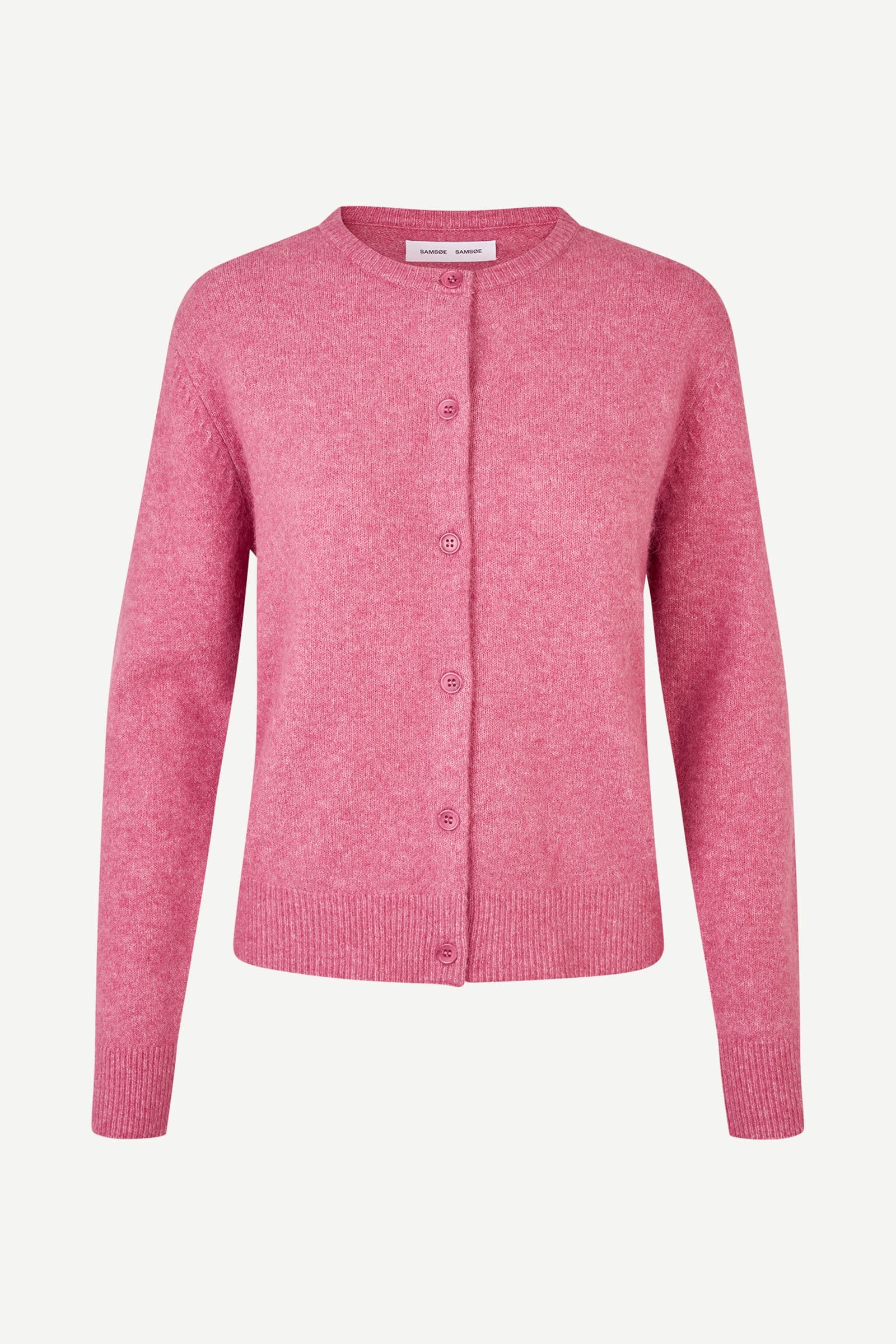 Samsoe Samsoe Nor Short Cardigan Rose Wine