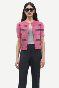 Samsoe Samsoe Sanoura ss Cardigan Rose Wine St