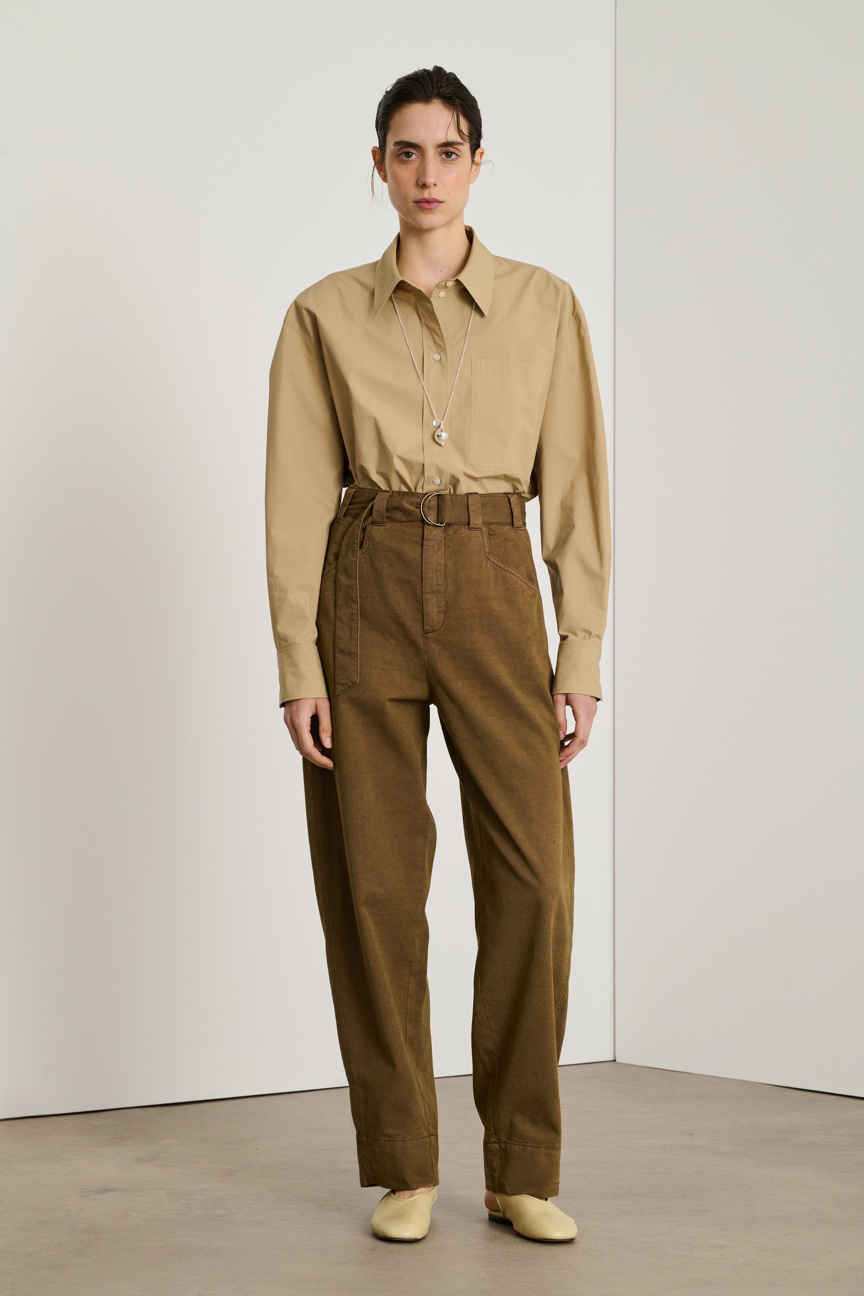 Soeur Volage Trousers Brown