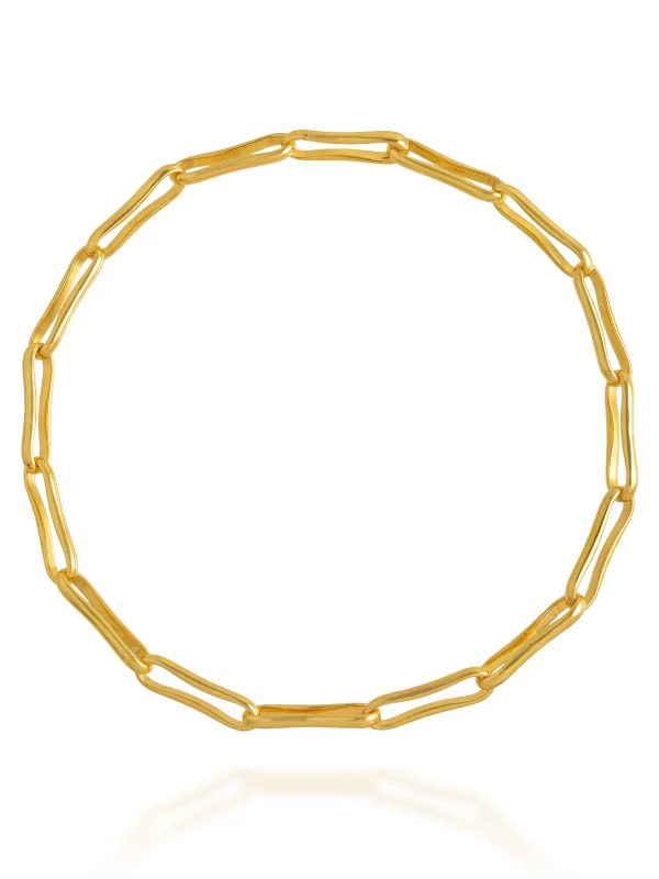 Shyla Chunky Link Necklace Gold