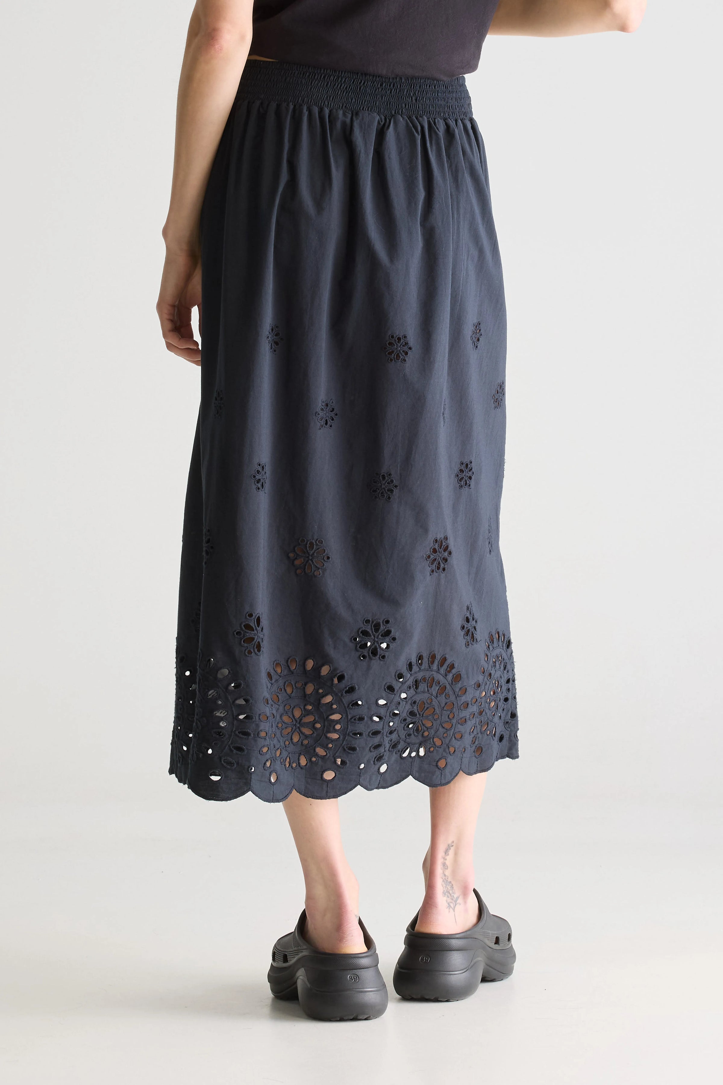 Bellerose Dorine Midi Skirt Black Beauty