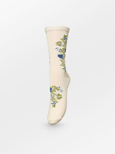 Beck Sőndergaard Fleuriora Visca Sock Birch White