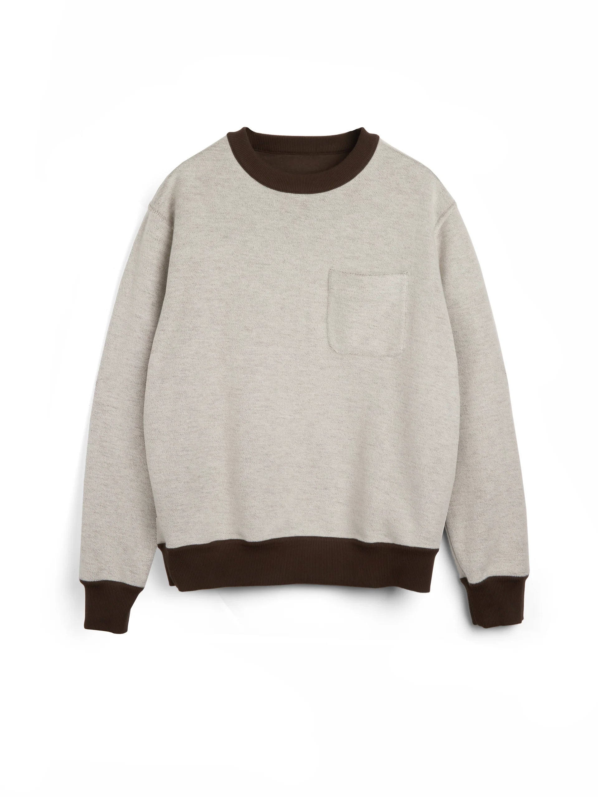 Oliver Spencer Reversible Sweatshirt Ruddock Brown