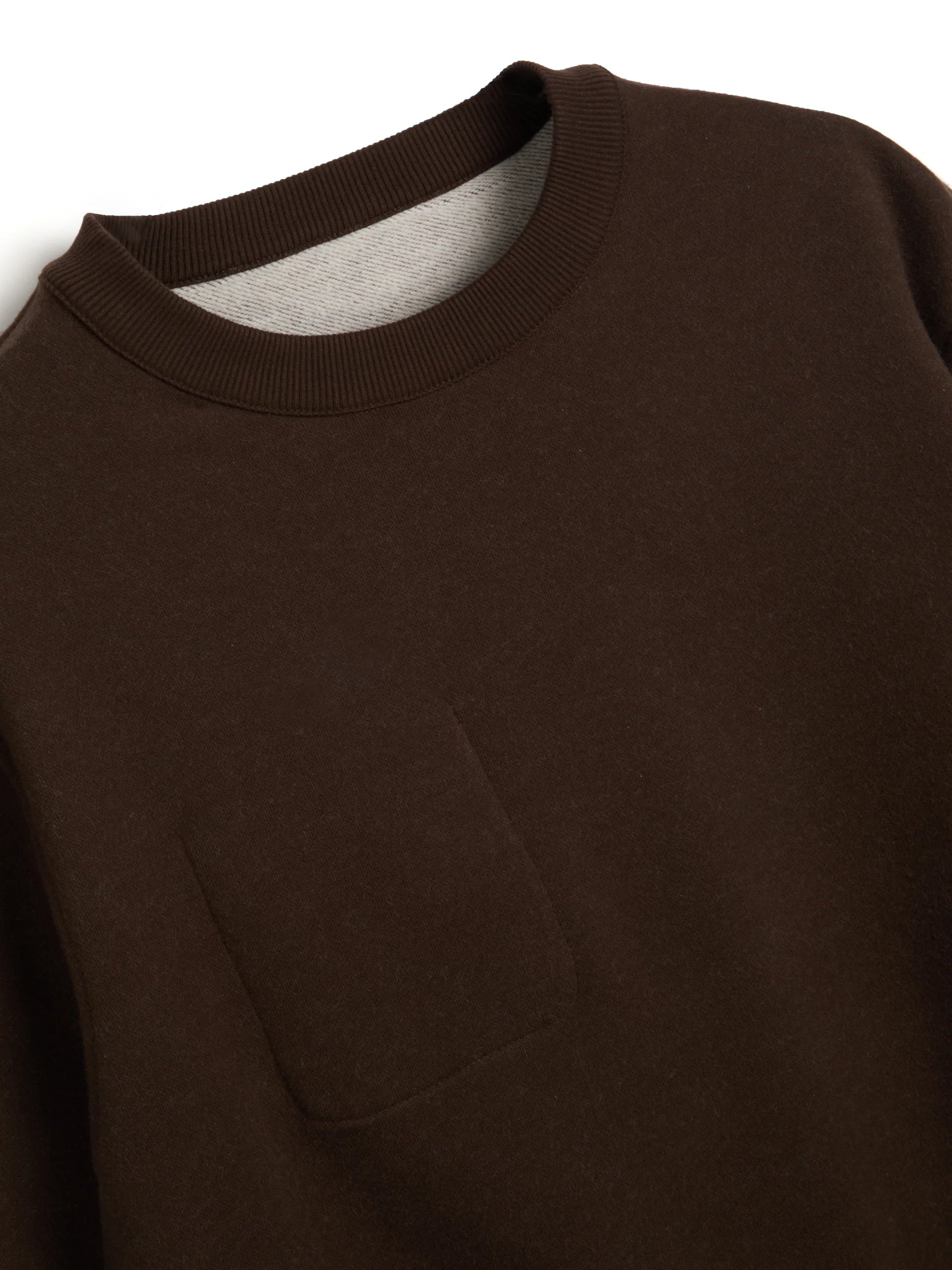 Oliver Spencer Reversible Sweatshirt Ruddock Brown