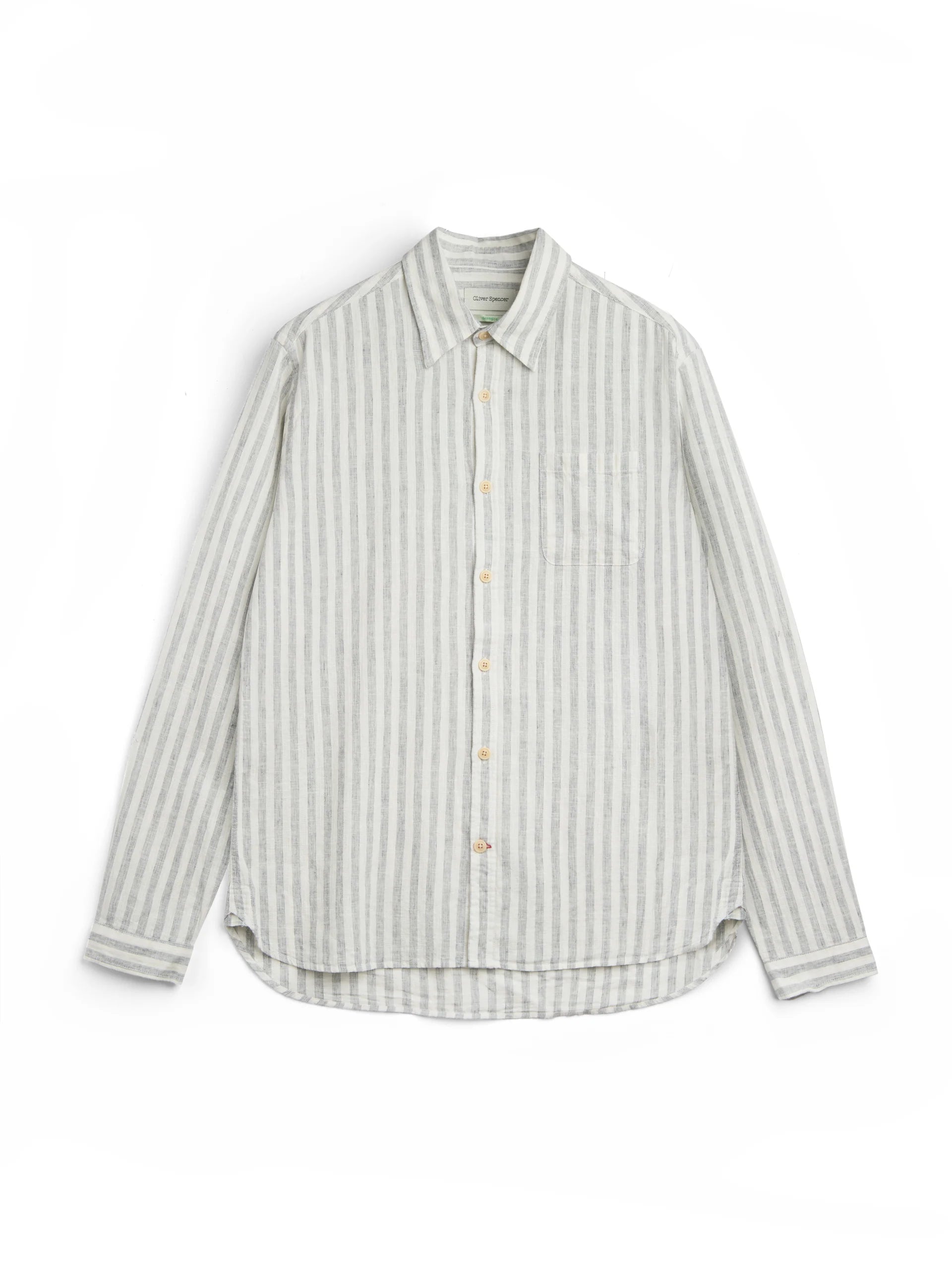 Oliver Spencer New York Special Shirt Hardman White/Grey