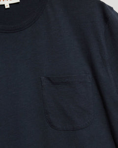 YMC Earth WIld Ones Pocket T-Shirt Navy