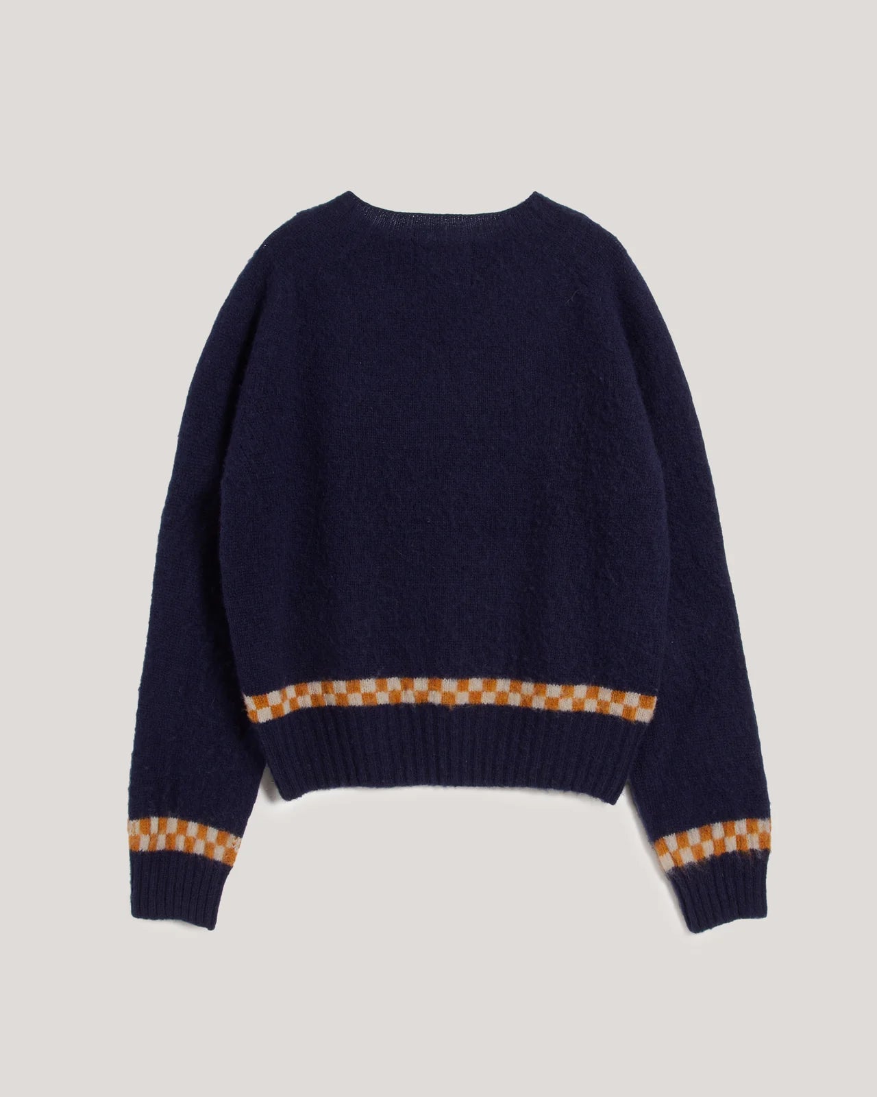 YMC Jets Fairisle Crew Knit