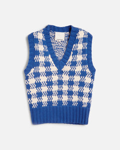 YMC Heidi Vest Blue