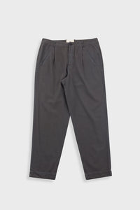 Folk Assembly Pant - Soft Black Herringbone