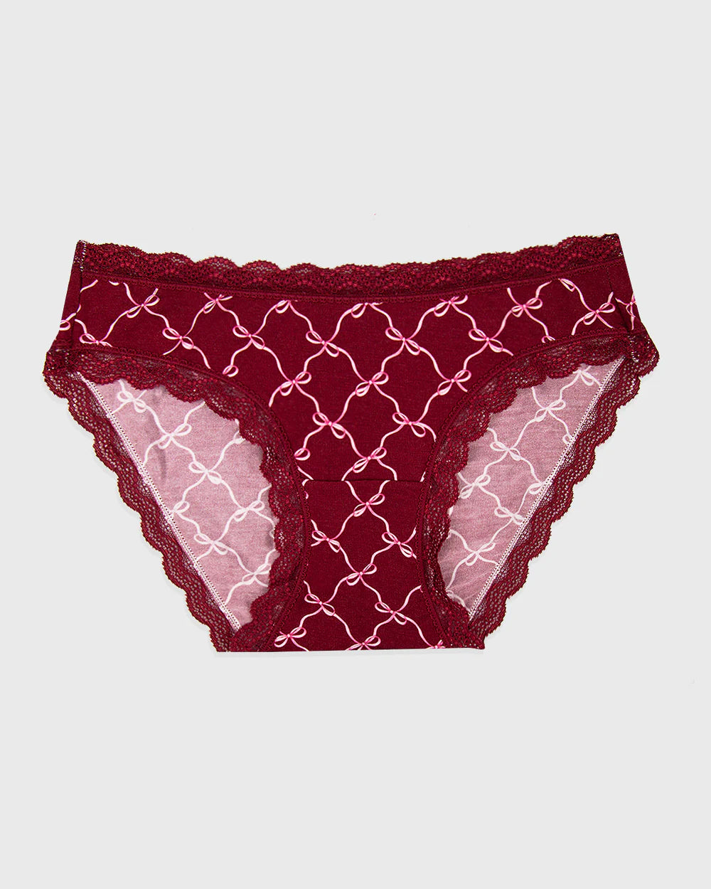 Stripe & Stare Original Knicker Single Rouge Bow